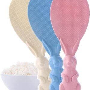 cuchara para arroz kawai ( color beige)