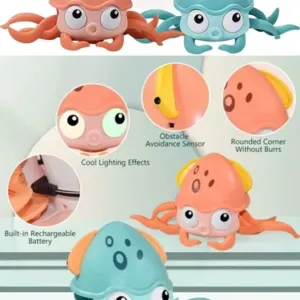 PULPO DIDACTICO JUGUETE (ROSADO)